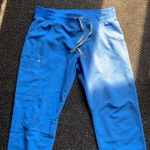 Figs ceil blue scrubs in size medium